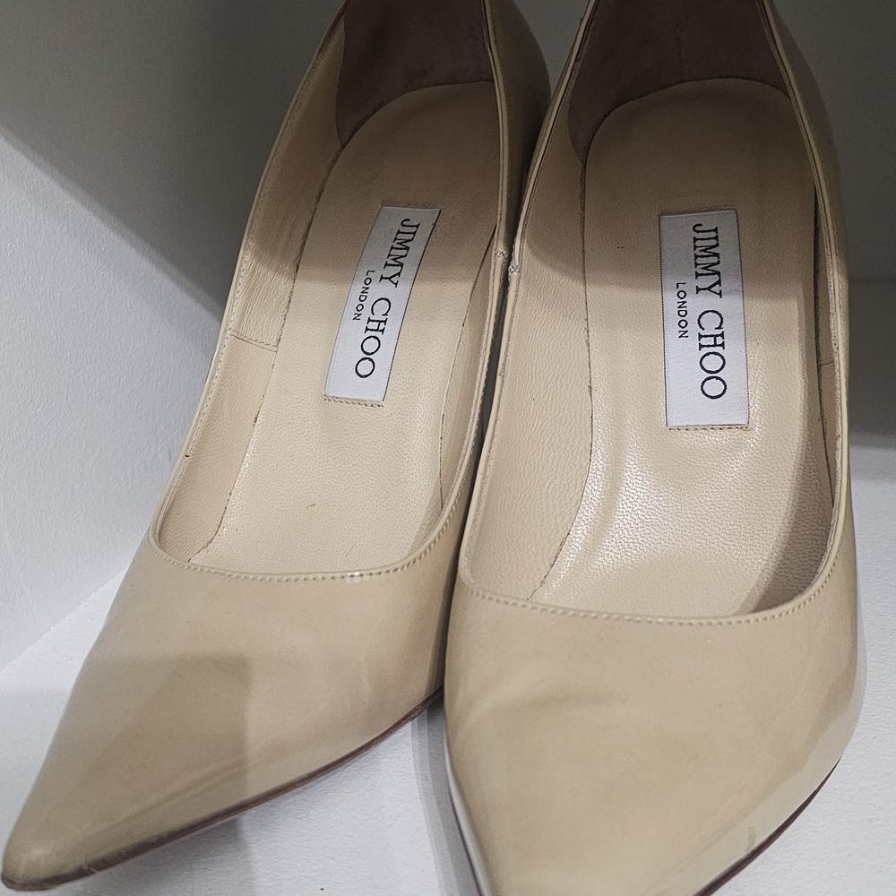 Jimmy Choo Beige Heels